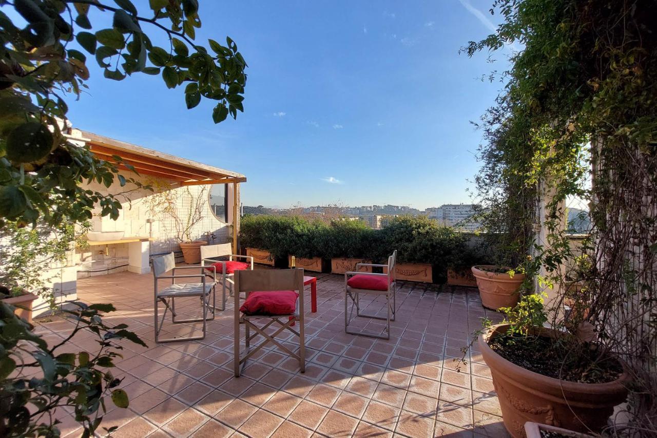 Beautiful Loft In Ponte Milvio With Terrace Apartamento