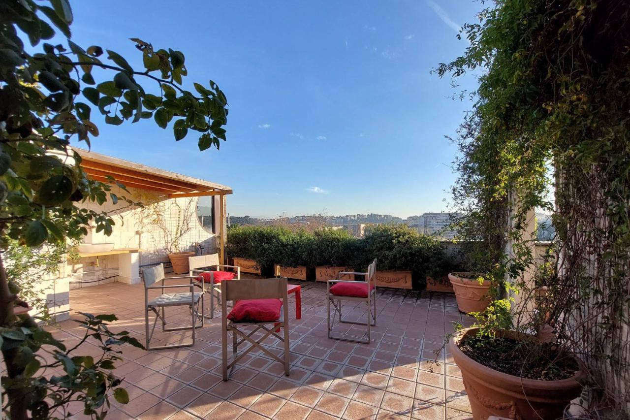Beautiful Loft In Ponte Milvio With Terrace Apartamento Roma