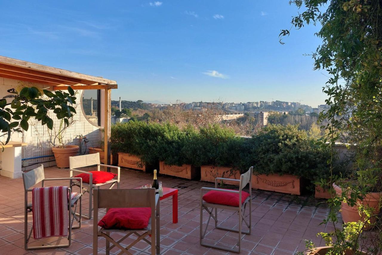 Beautiful Loft In Ponte Milvio With Terrace Apartamento *