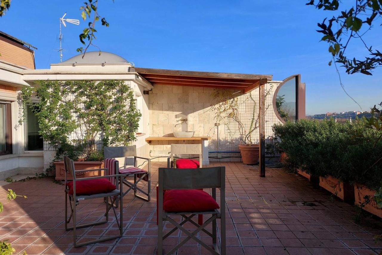 Beautiful Loft In Ponte Milvio With Terrace Apartamento *