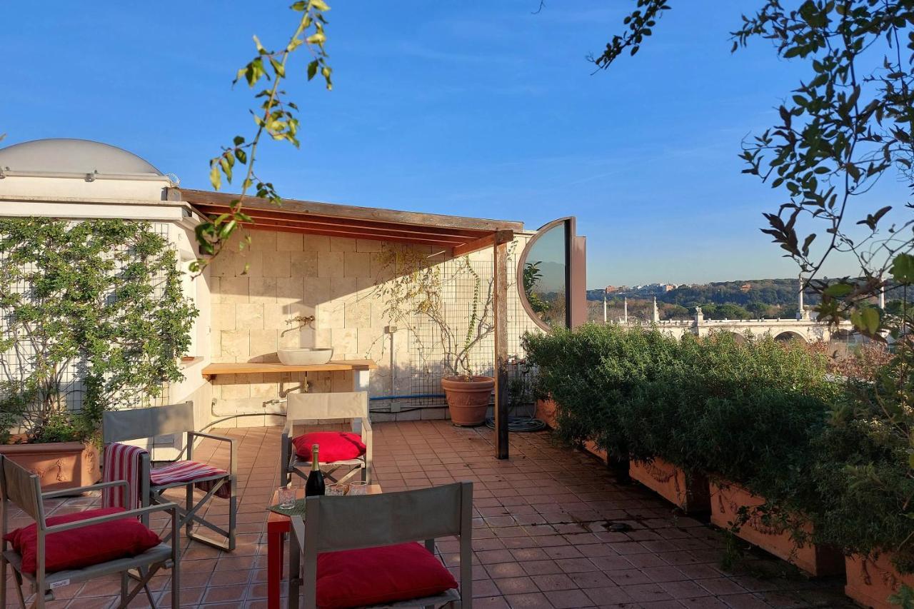 Beautiful Loft In Ponte Milvio With Terrace * Roma