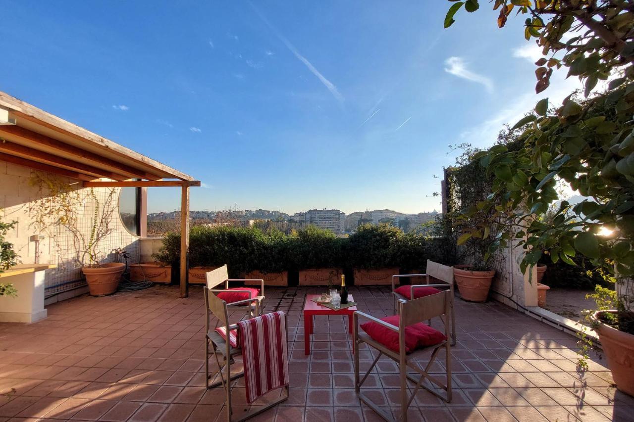 Beautiful Loft In Ponte Milvio With Terrace Apartamento Roma