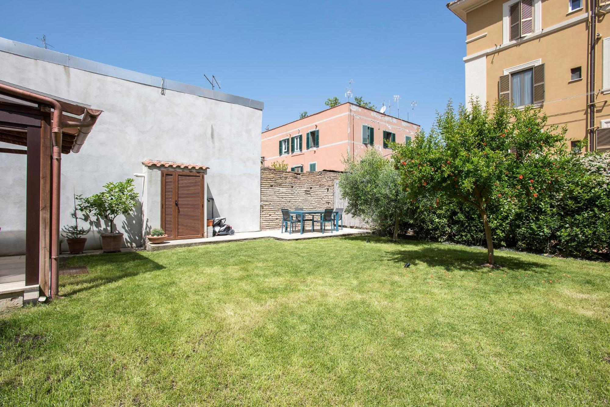 Giardino Al 9 Feriehus Roma