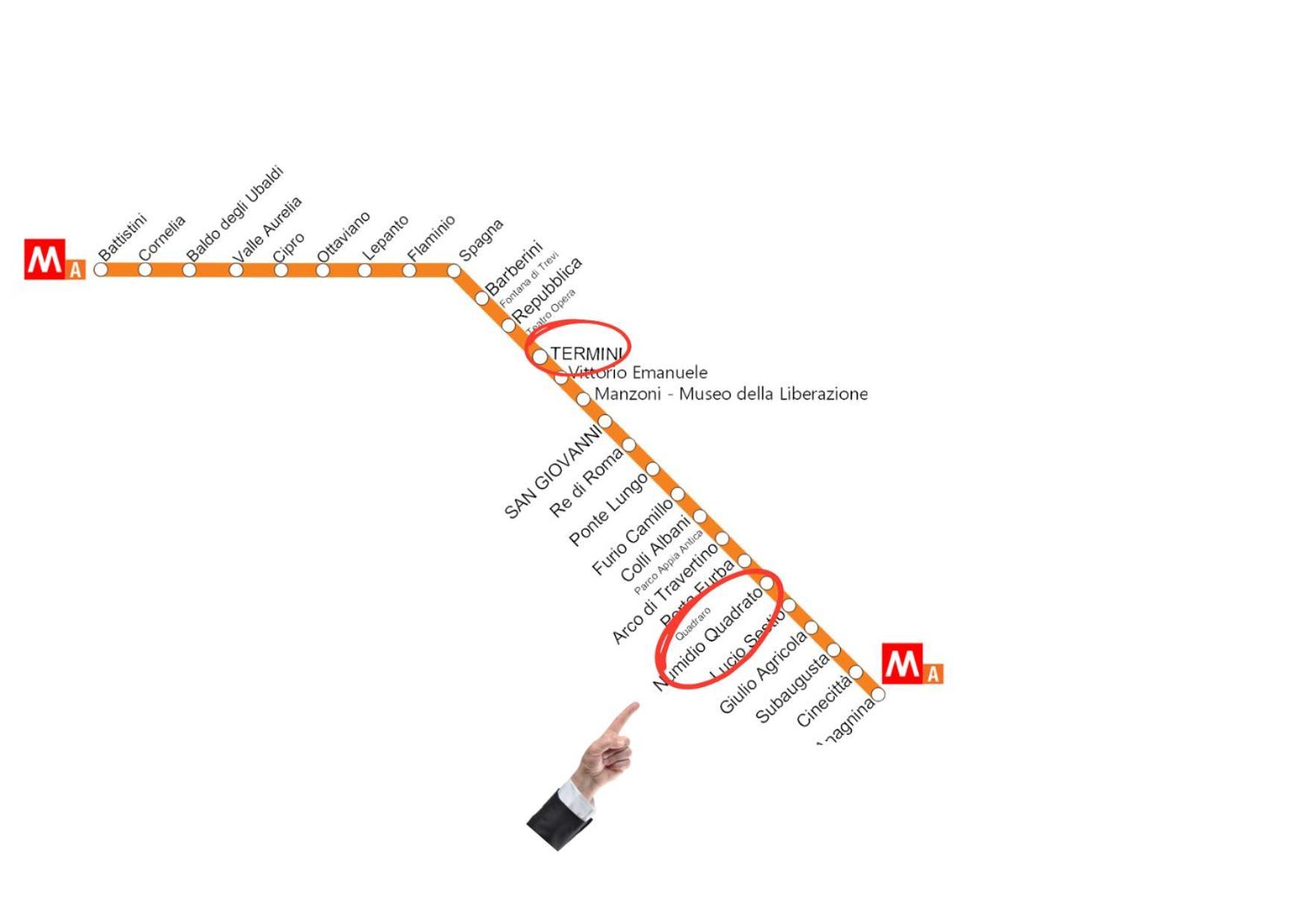 Leilighet Casetta Fari Metro A Tuscolana *