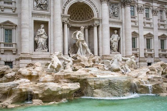 Fontana Di Trevi Casa Con Terrazzo Leilighet Roma