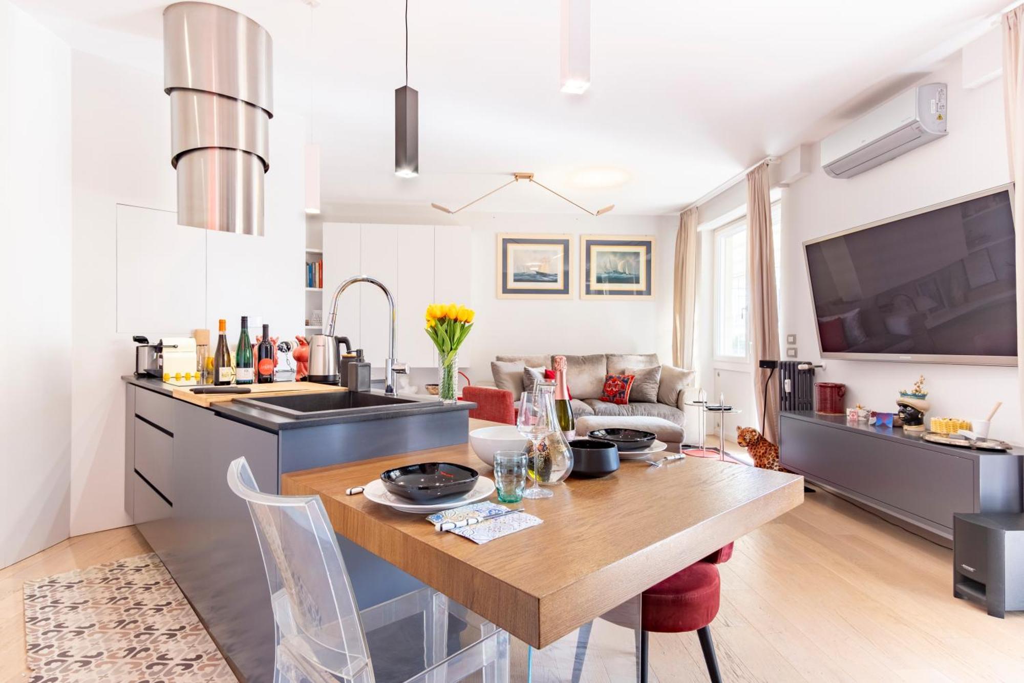 Appartamento Elegantis Penthouse In The Heart Of With Private Terrace And View *