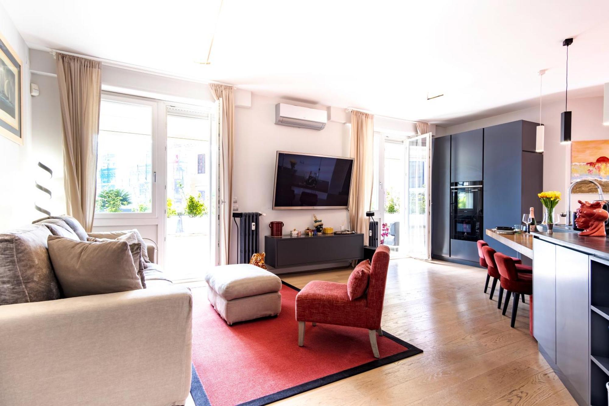 Appartamento Elegantis Penthouse In The Heart Of With Private Terrace And View