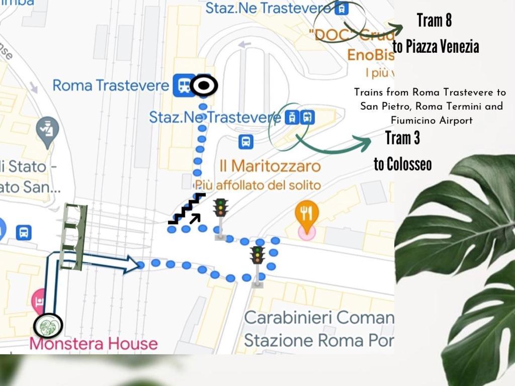 Monstera House Trastevere * Rome