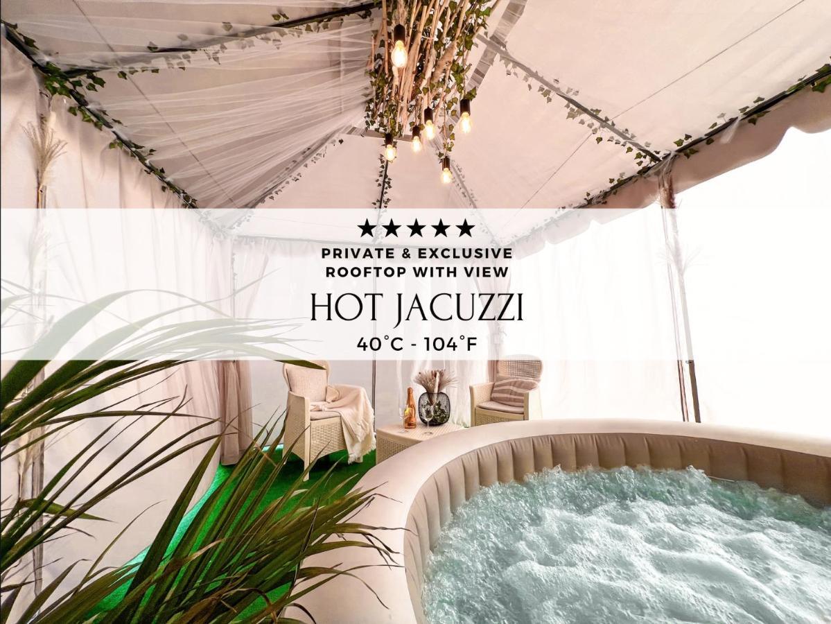 Colosseum House - Private Rooftop, Jacuzzi Hot Tub & View Roma