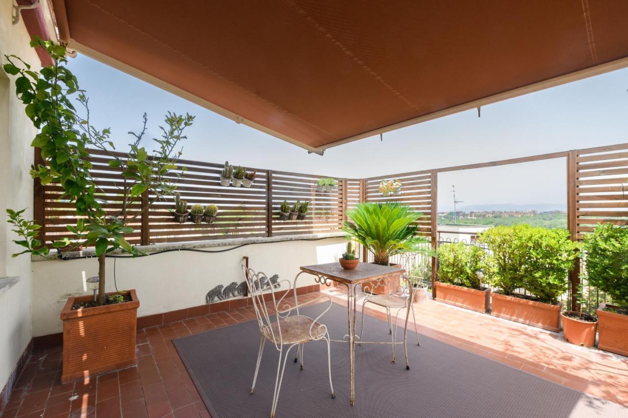 Rooftop Porretta Citta Giardino Check-in From 3 Pm To 10 Pm * Roma