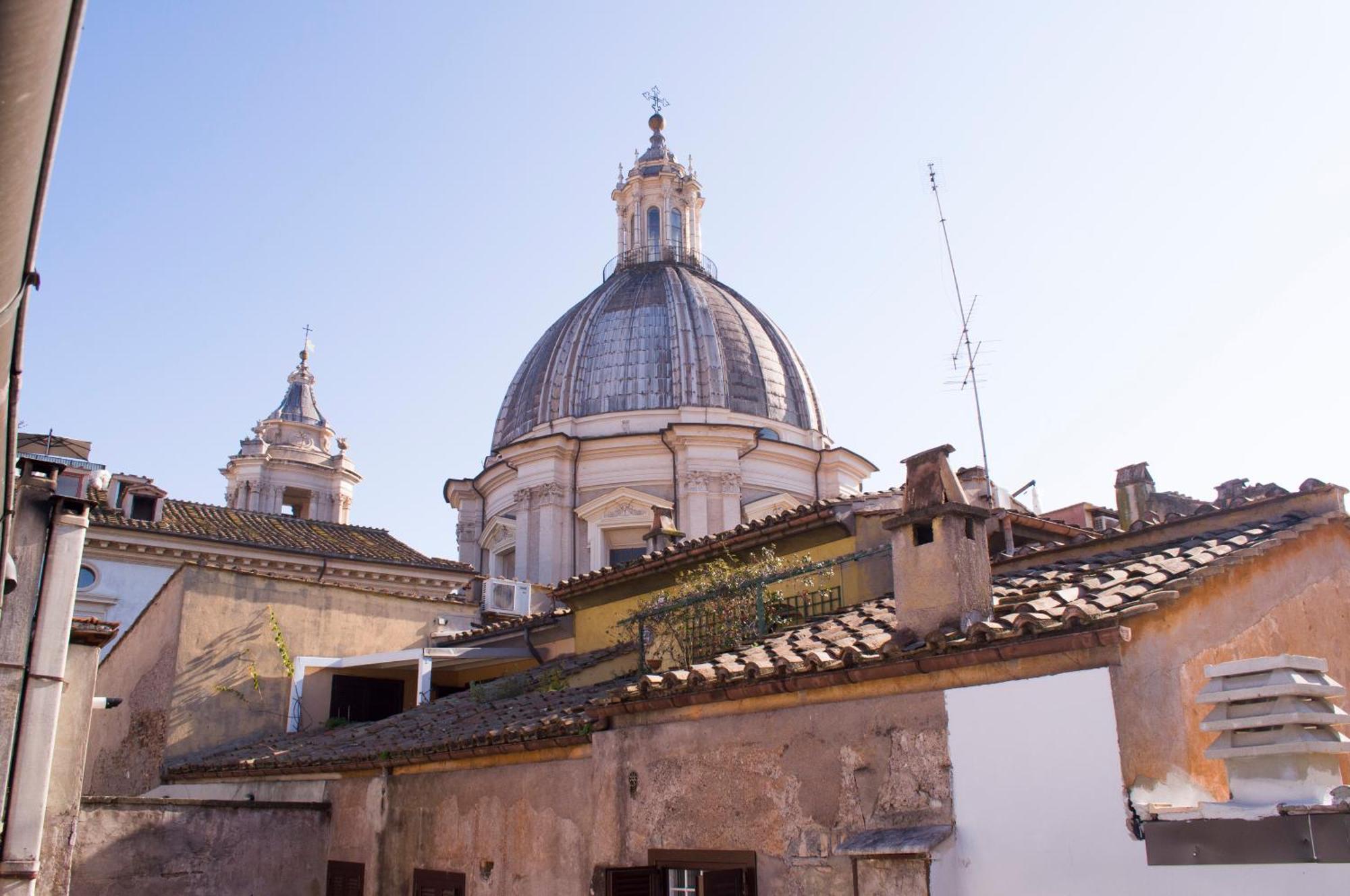 Navona Penthouse - Attico Vista Cupola 4 Posti Apartamento