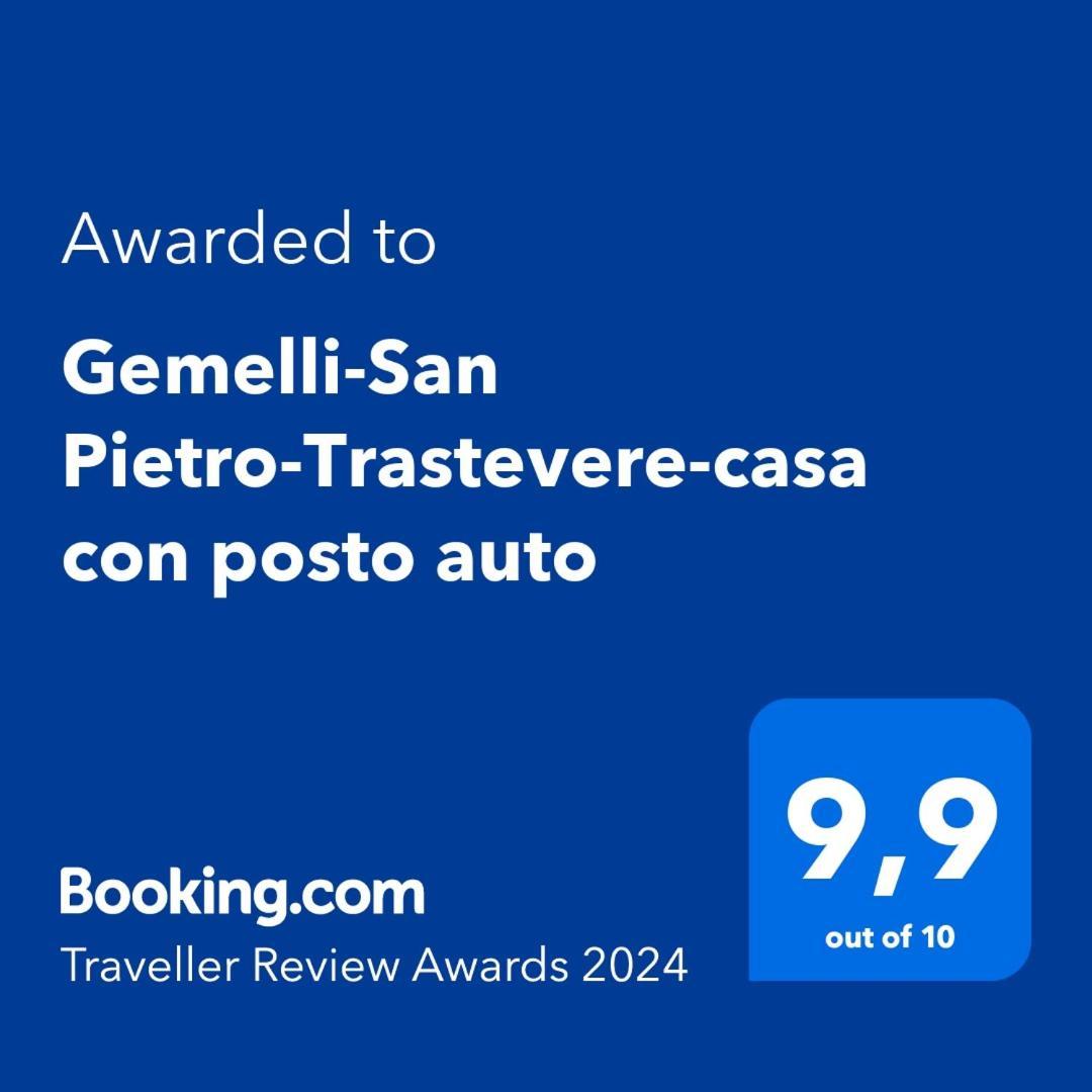 Apartamento Gemelli-san Pietro-trastevere-casa Con Posto Auto *