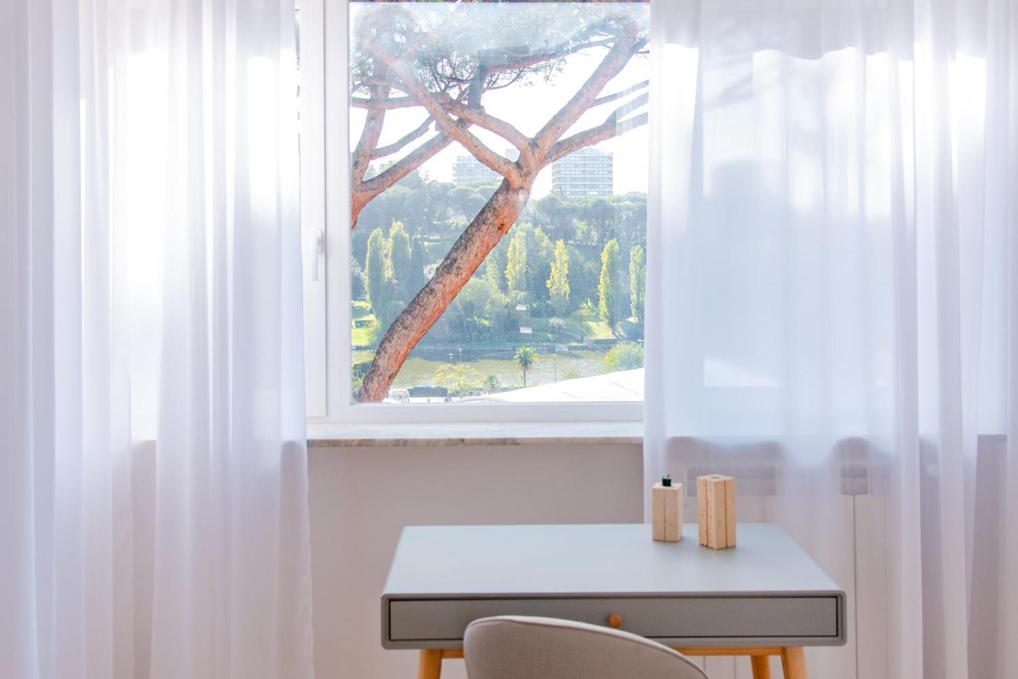 Apartamento Eur Terrazzo Vista Laghetto Modigliani