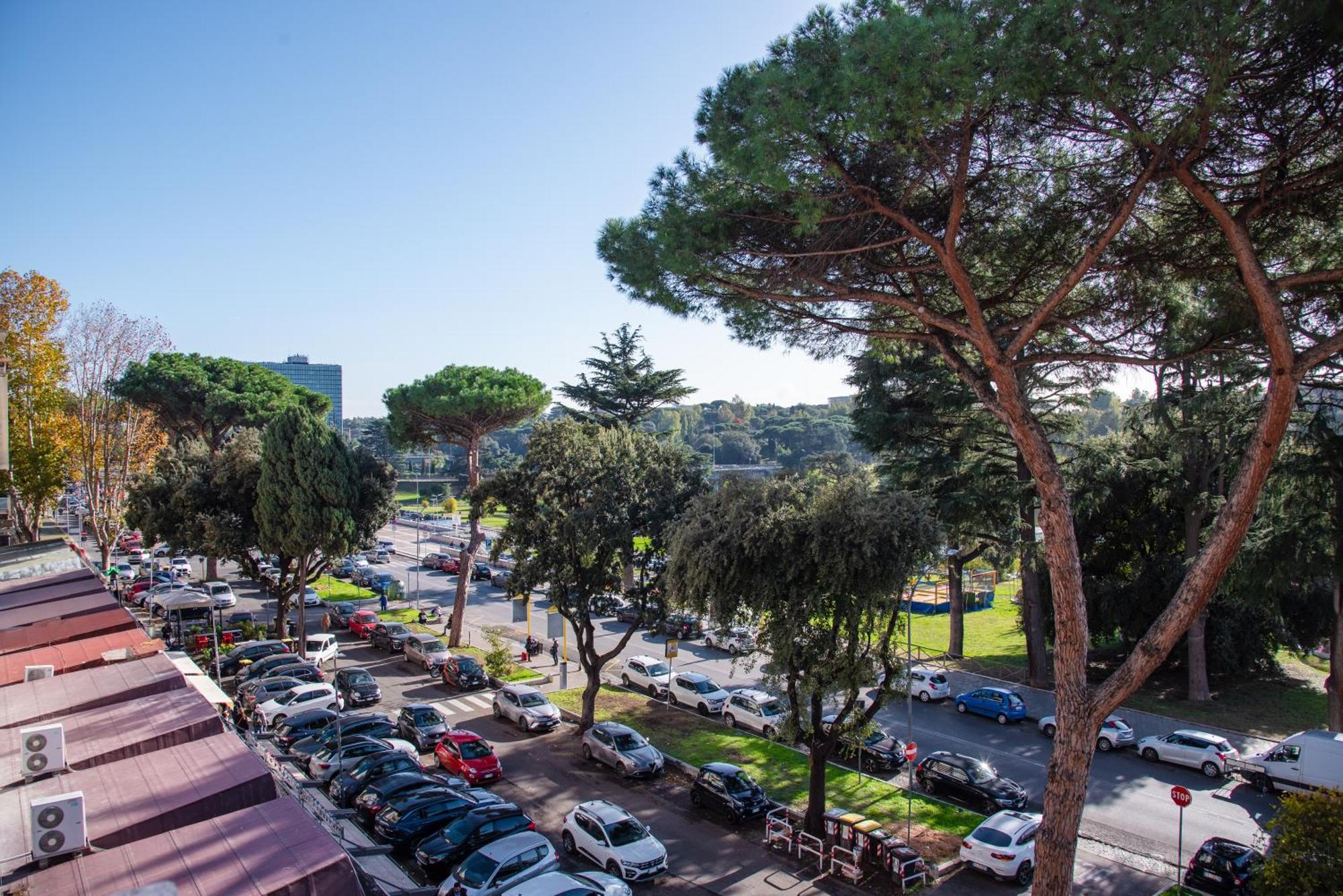 Eur Terrazzo Vista Laghetto Modigliani Apartamento Roma