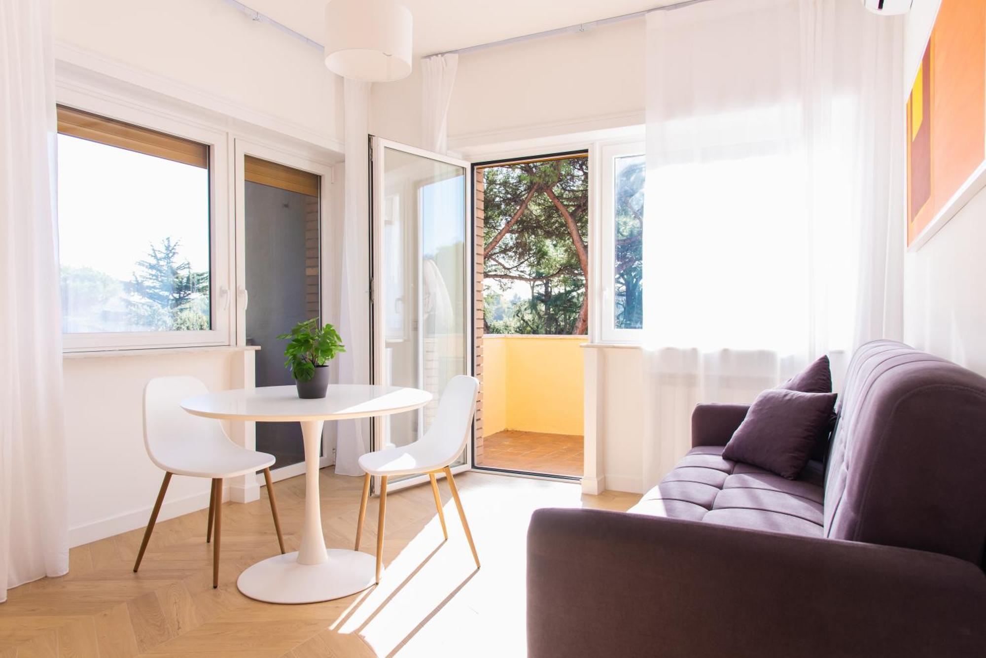 Apartamento Eur Terrazzo Vista Laghetto Modigliani *