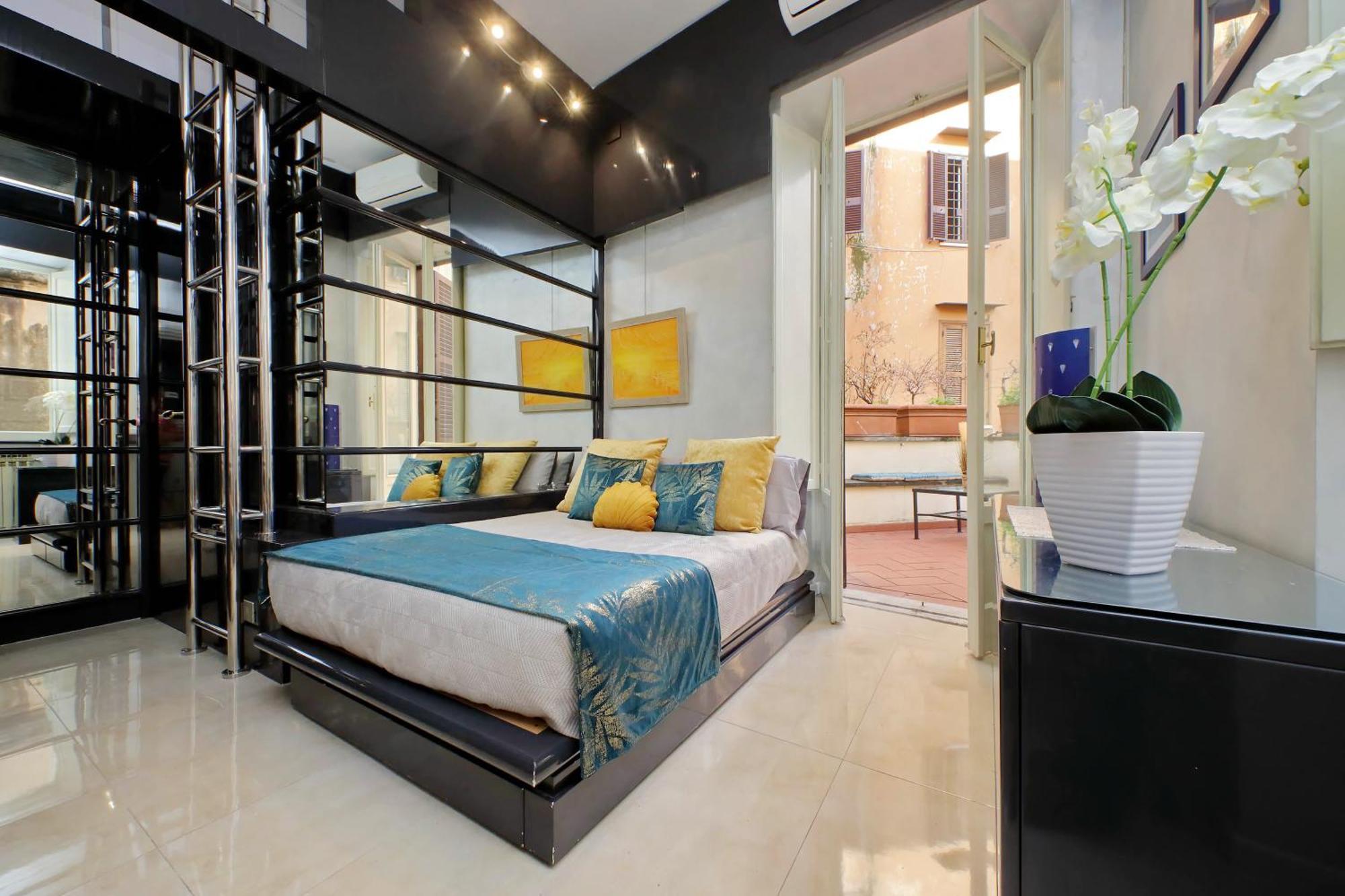 Leilighet Charming Loft With Terrace At The Quirinale