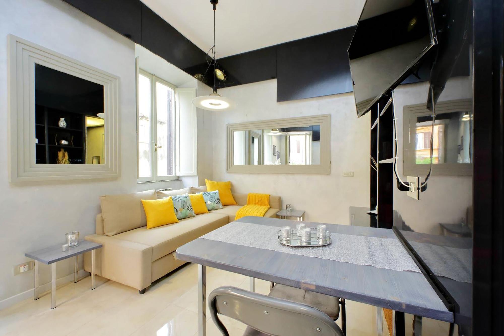 Charming Loft With Terrace At The Quirinale Leilighet *