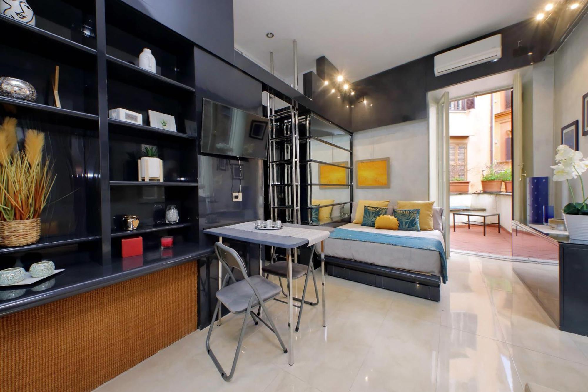 Charming Loft With Terrace At The Quirinale *
