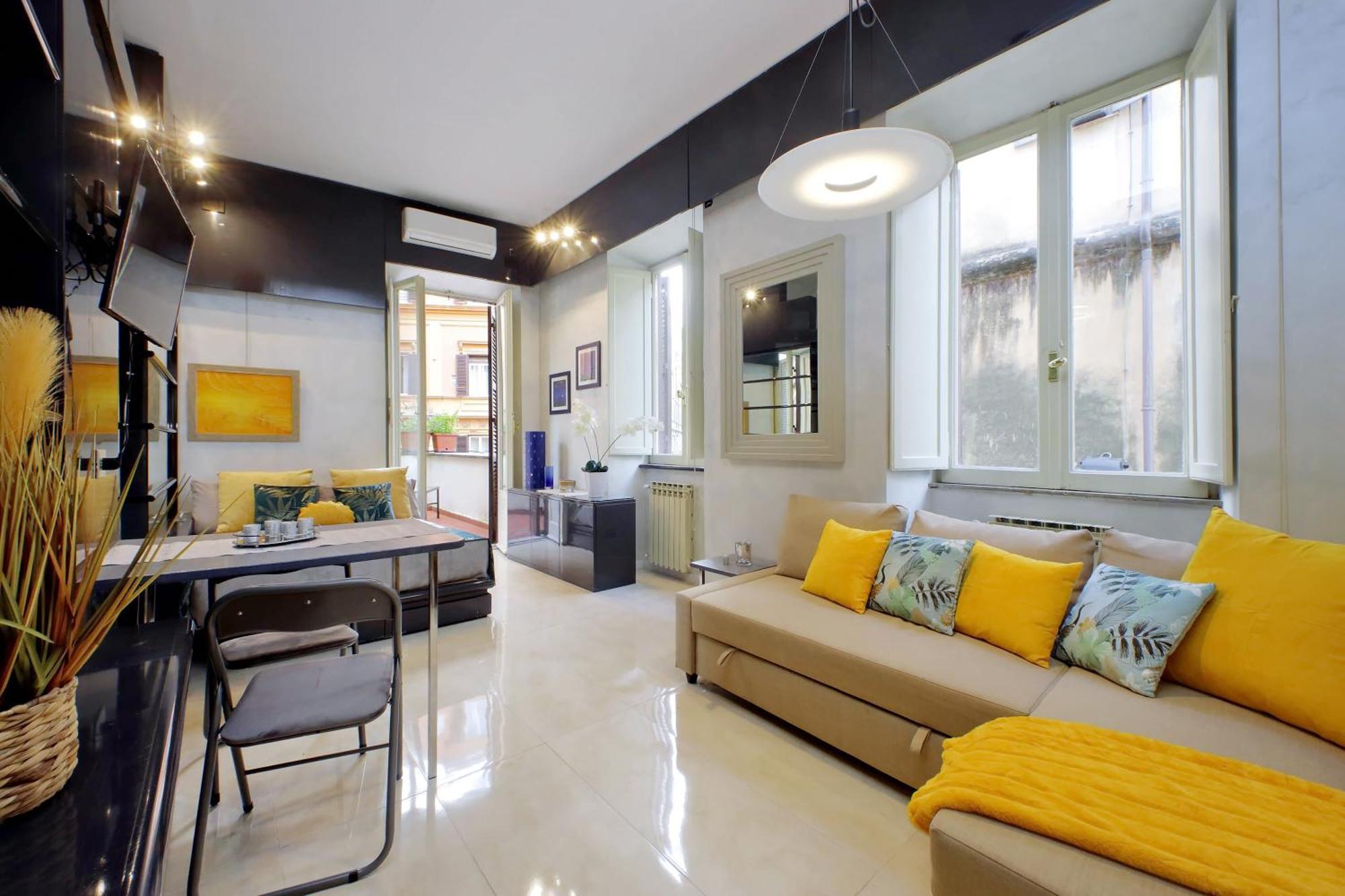 Charming Loft With Terrace At The Quirinale Leilighet *