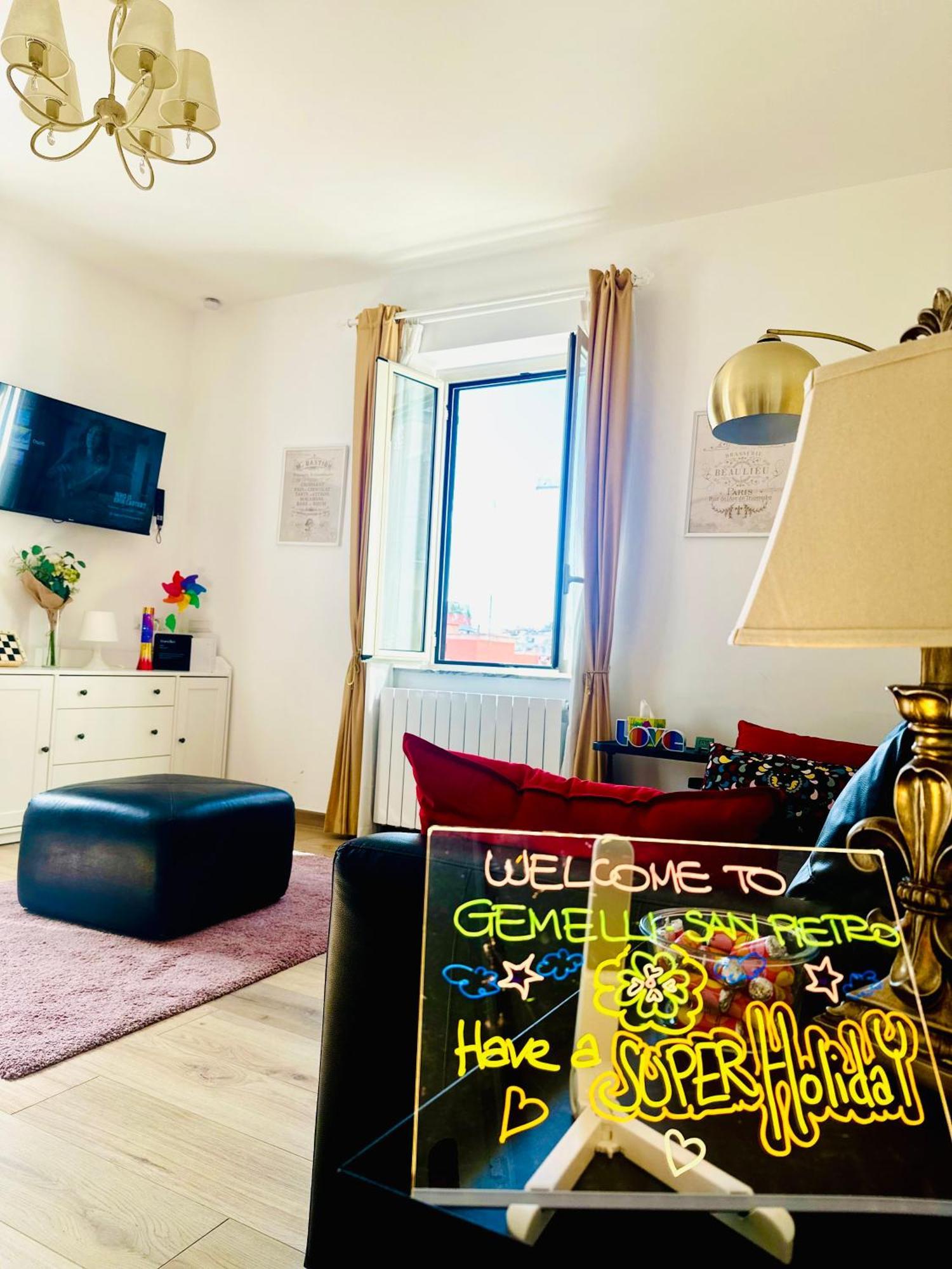 Apartamento Gemelli-san Pietro-trastevere-casa Con Posto Auto