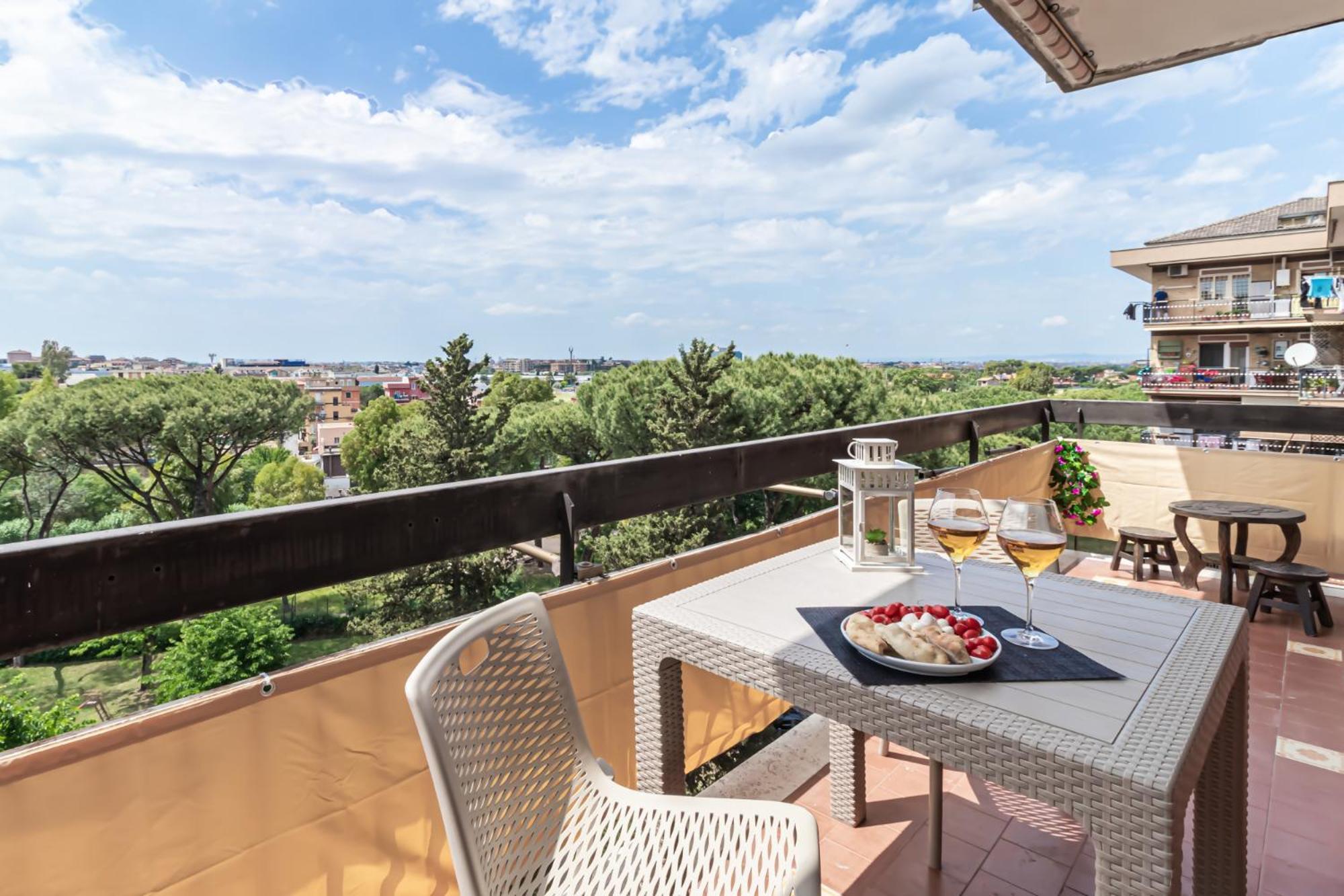 The Sunset Rhome Elegant With Wifi Ac Apartamento *