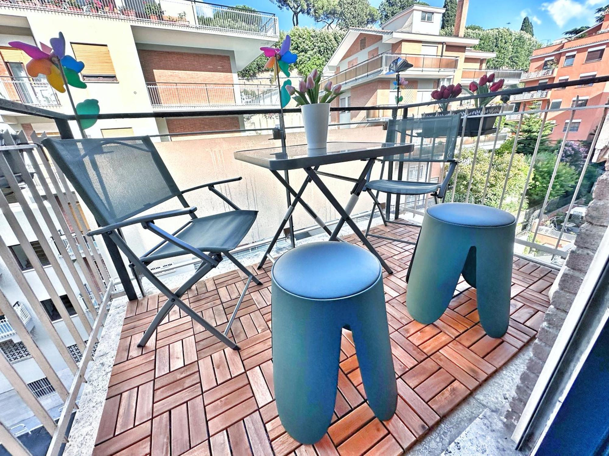 Vatican Glamorous At Passeggiata Del Gelsomino - Free Parking, 4 Guests, - Jubilee Ideal Apartamento Roma