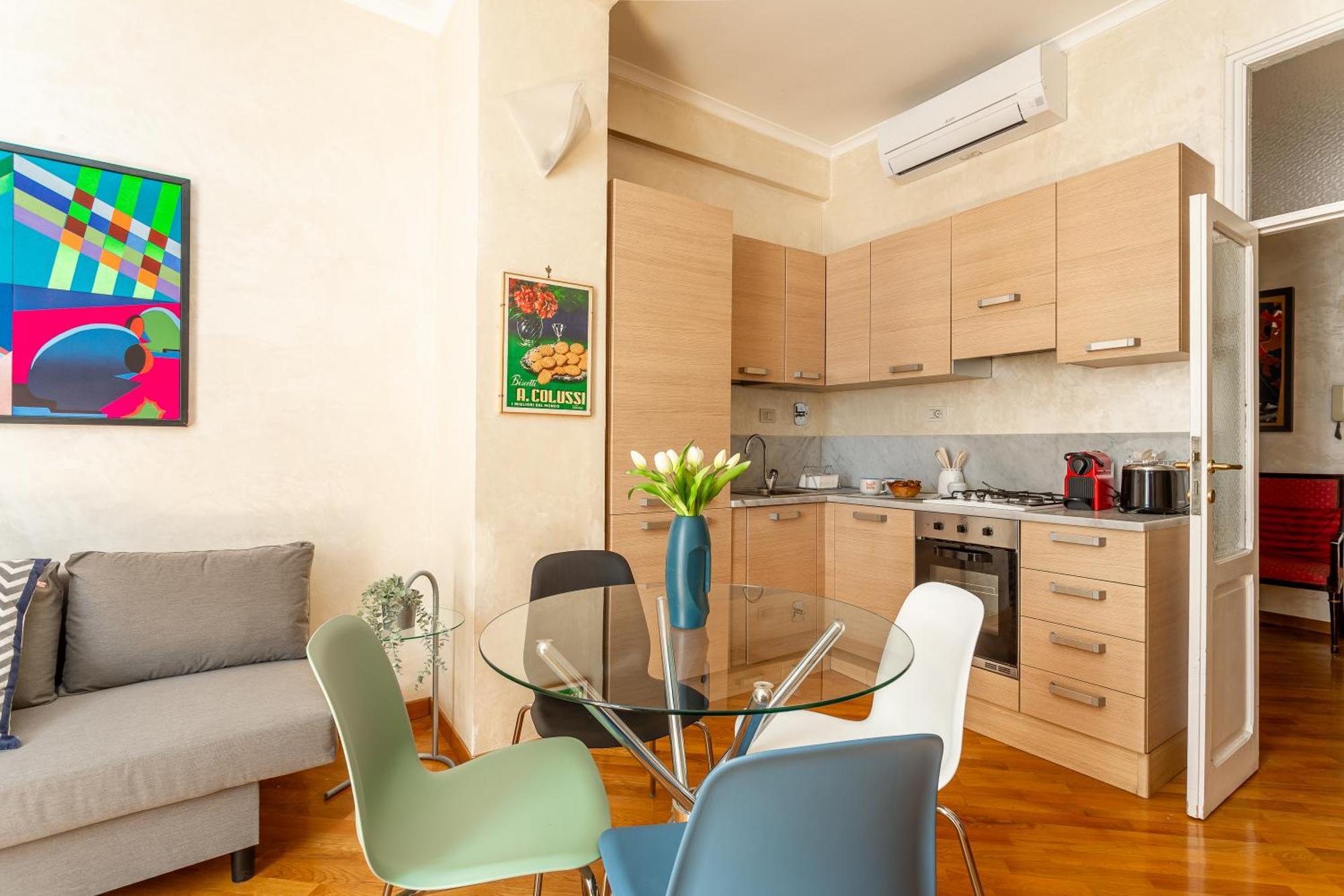 Leilighet Iflat Bright & Comfortable Navona Roma