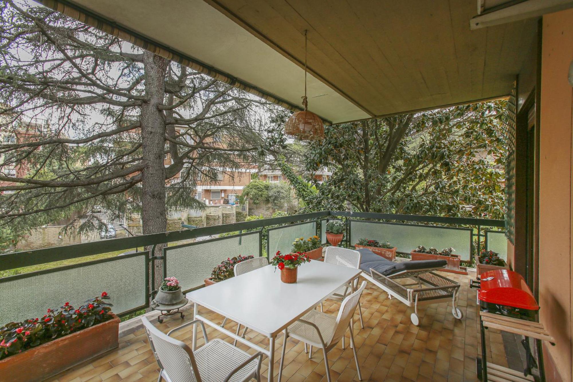 La Terrazza Nel Vicino Metro Cornelia Appartamento