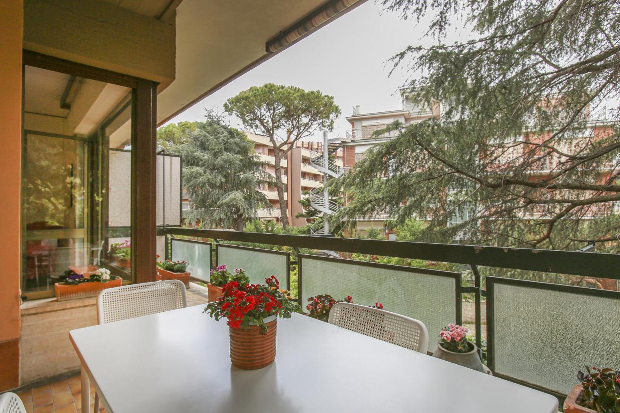 La Terrazza Nel Vicino Metro Cornelia Appartamento *