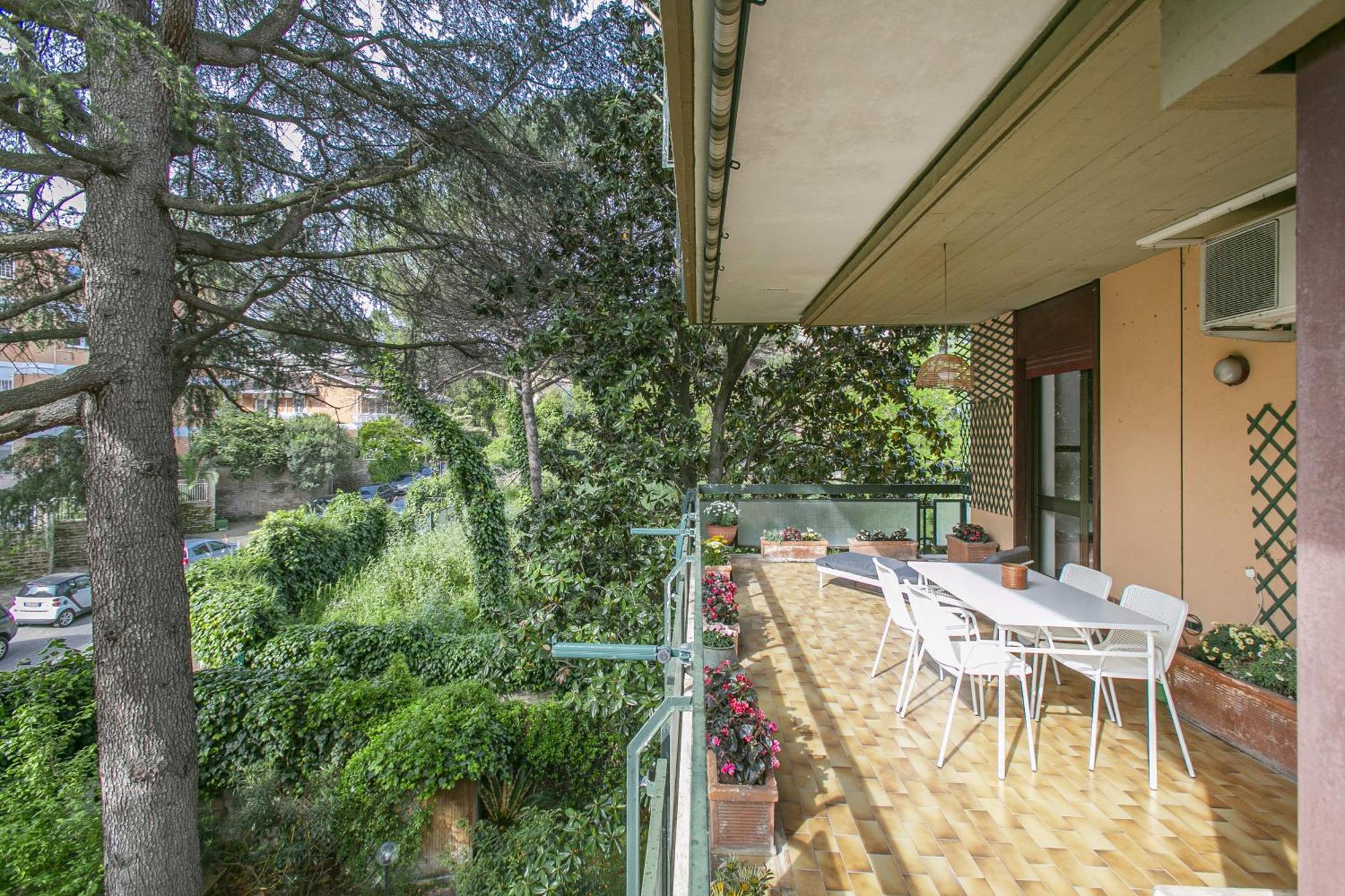 La Terrazza Nel Vicino Metro Cornelia Appartamento Roma