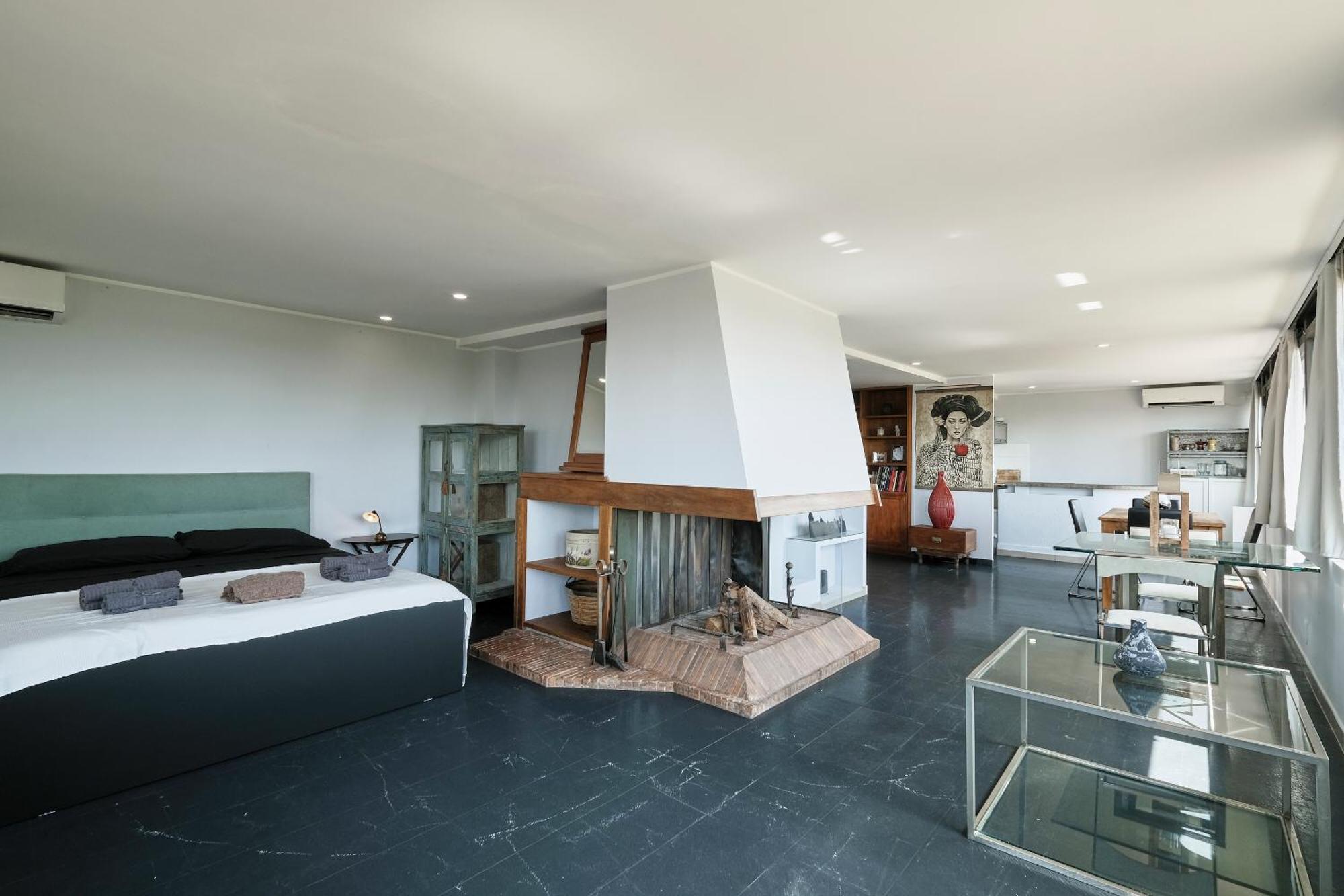 Apartment Forlanini Loft Trastevere By Casa E Lode - Terrace Panoramic View, Air Conditioning, Wifi Rom