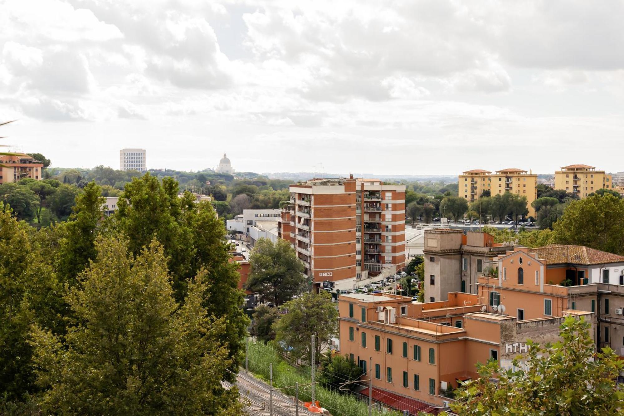 Stepahouse Zona San Paolo Elegante Bilocale A 2 Minuti Dalla Metro B Rom