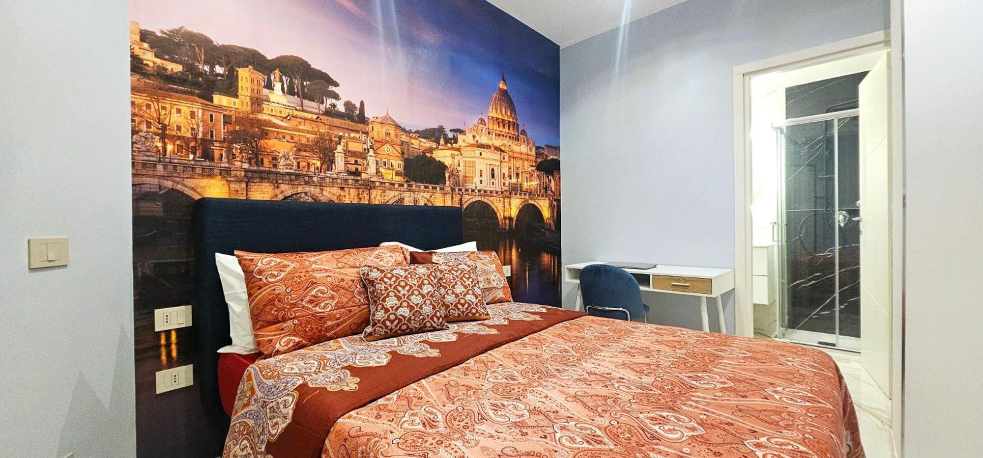 Bed & Breakfast Il Magnifico Superior 400m From Tiburtina Railway Station And 290m From Metro Roma