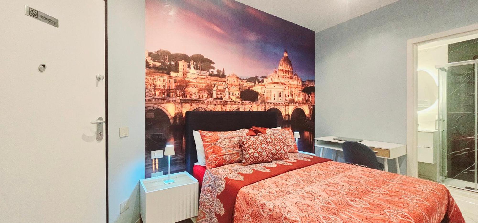 Bed & Breakfast Il Magnifico Superior 400m From Tiburtina Railway Station And 290m From Metro Roma