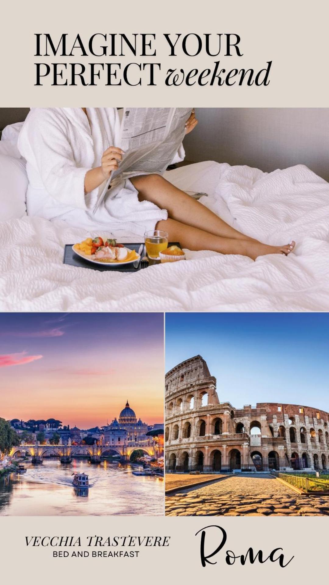 Acomodação com café da manhã  Vecchia Trastevere