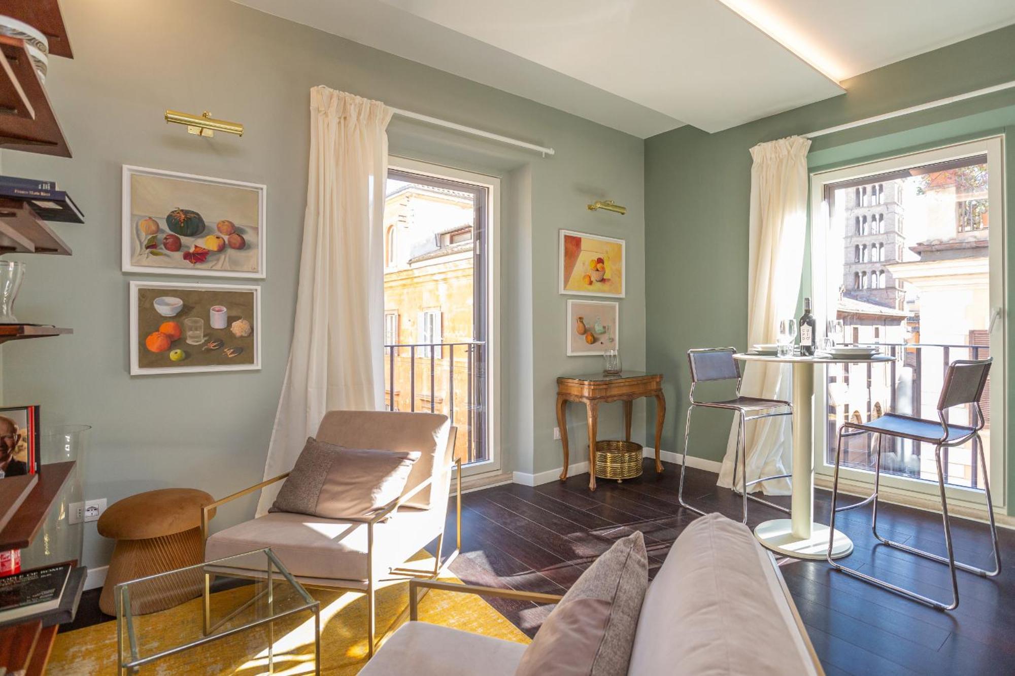 Chic Spanish Steps Retreat Leilighet *