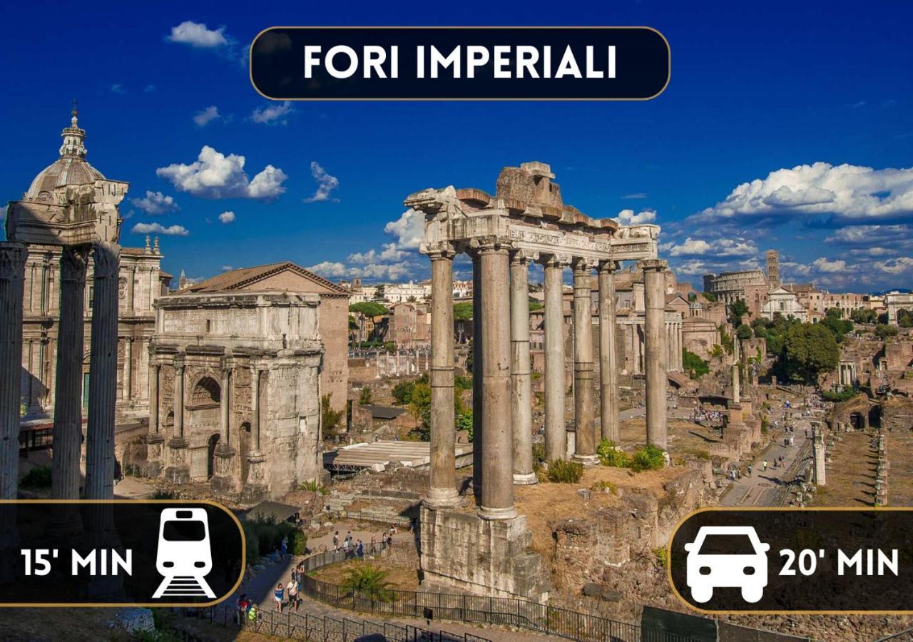 Colosseo A 15 Minuti - Elegante In Centro Appartamento
