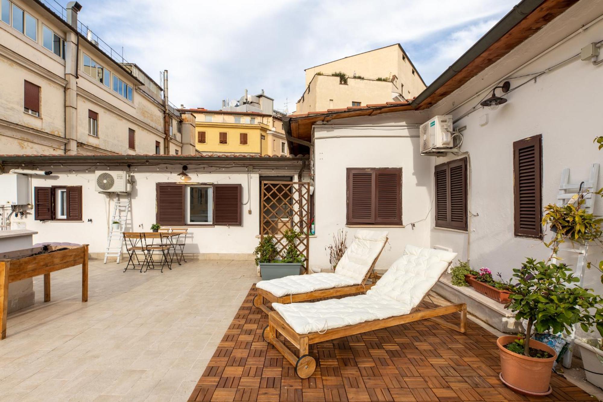 Iflat Opera Penthouse With Terrace #2 Roma