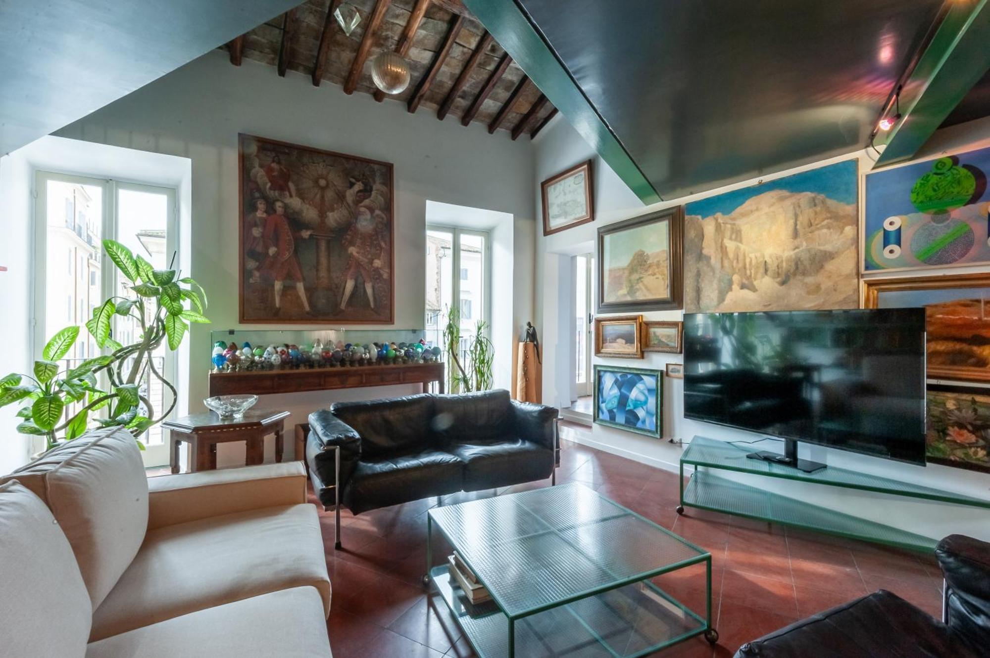 Elegantis Dimora Dell'architetto In Campo De' Fiori With Private Terrace * Rom