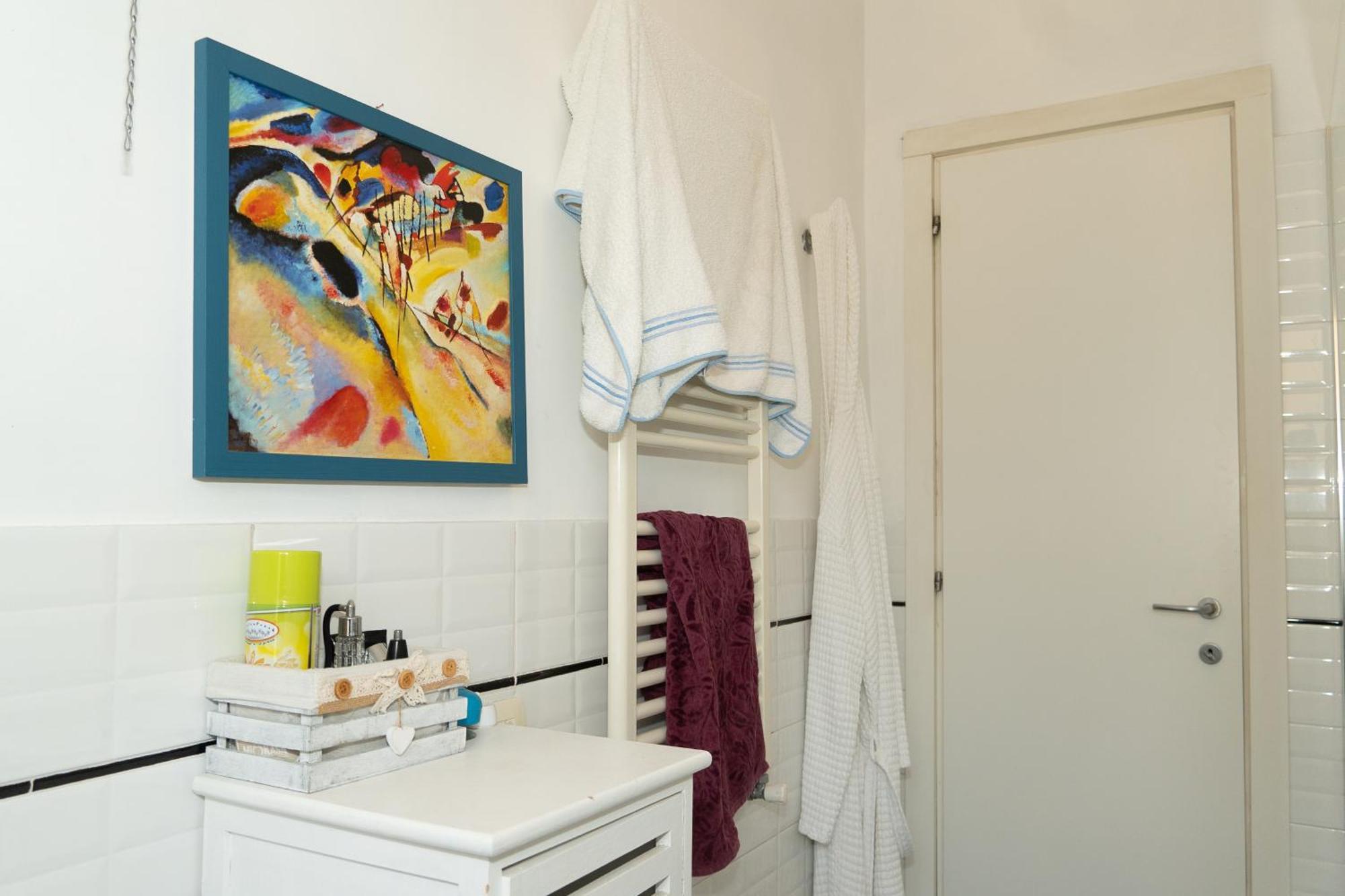 Stanza Con Bagno Privato In Attico Alloggio in famiglia Roma