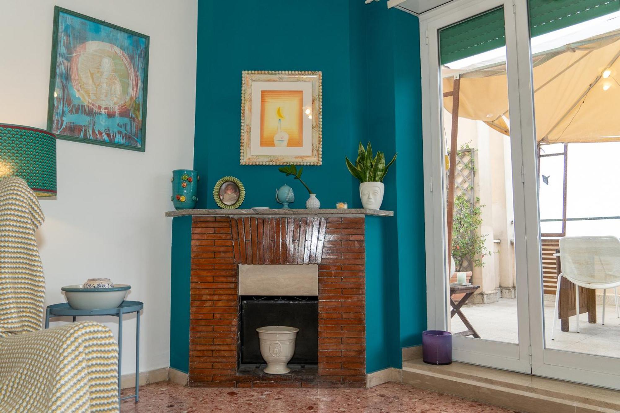 Alloggio in famiglia Stanza Con Bagno Privato In Attico