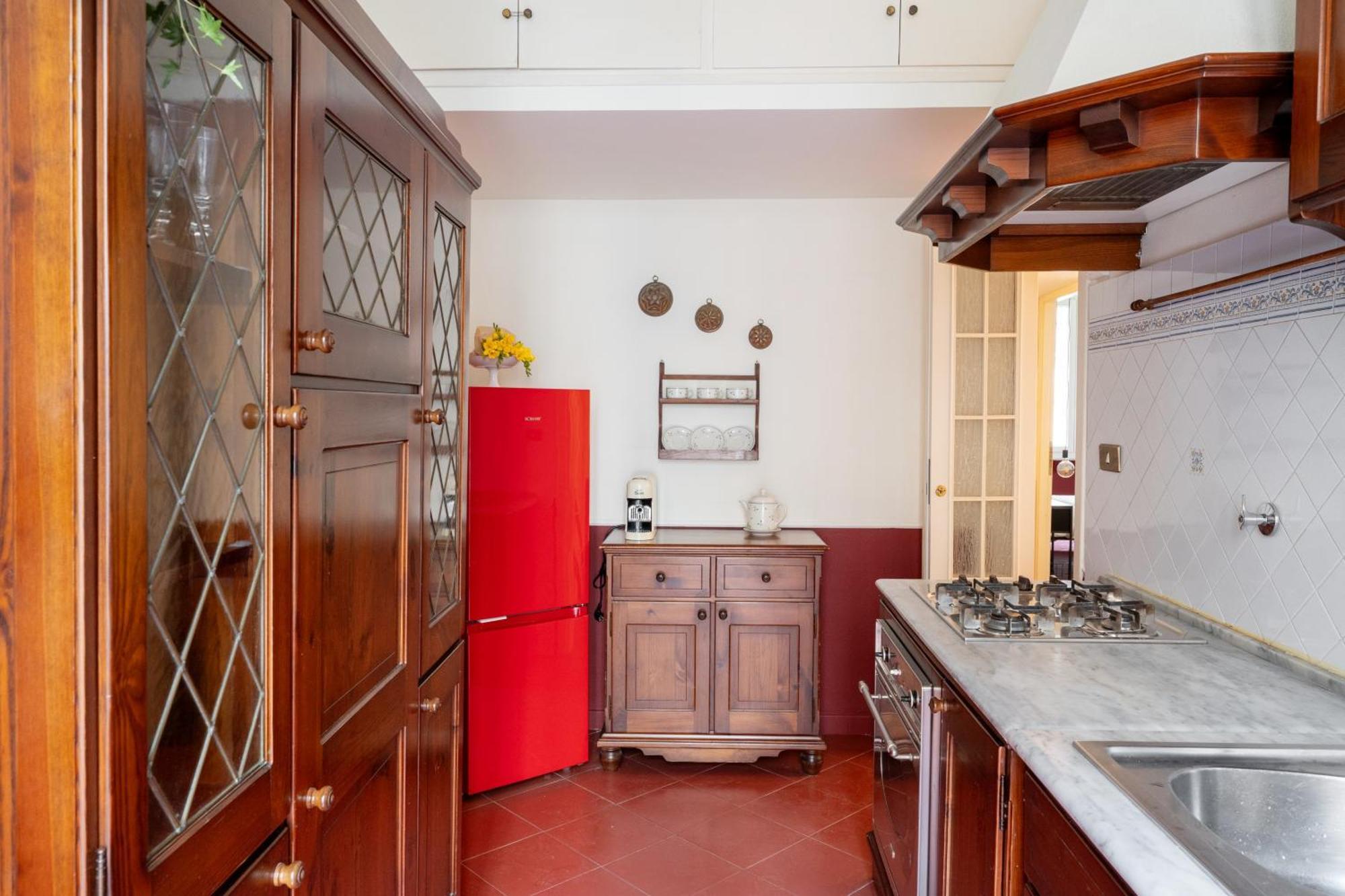 Apartamento Maroon Flat Colosseo, 800 Mt From Amphitheater