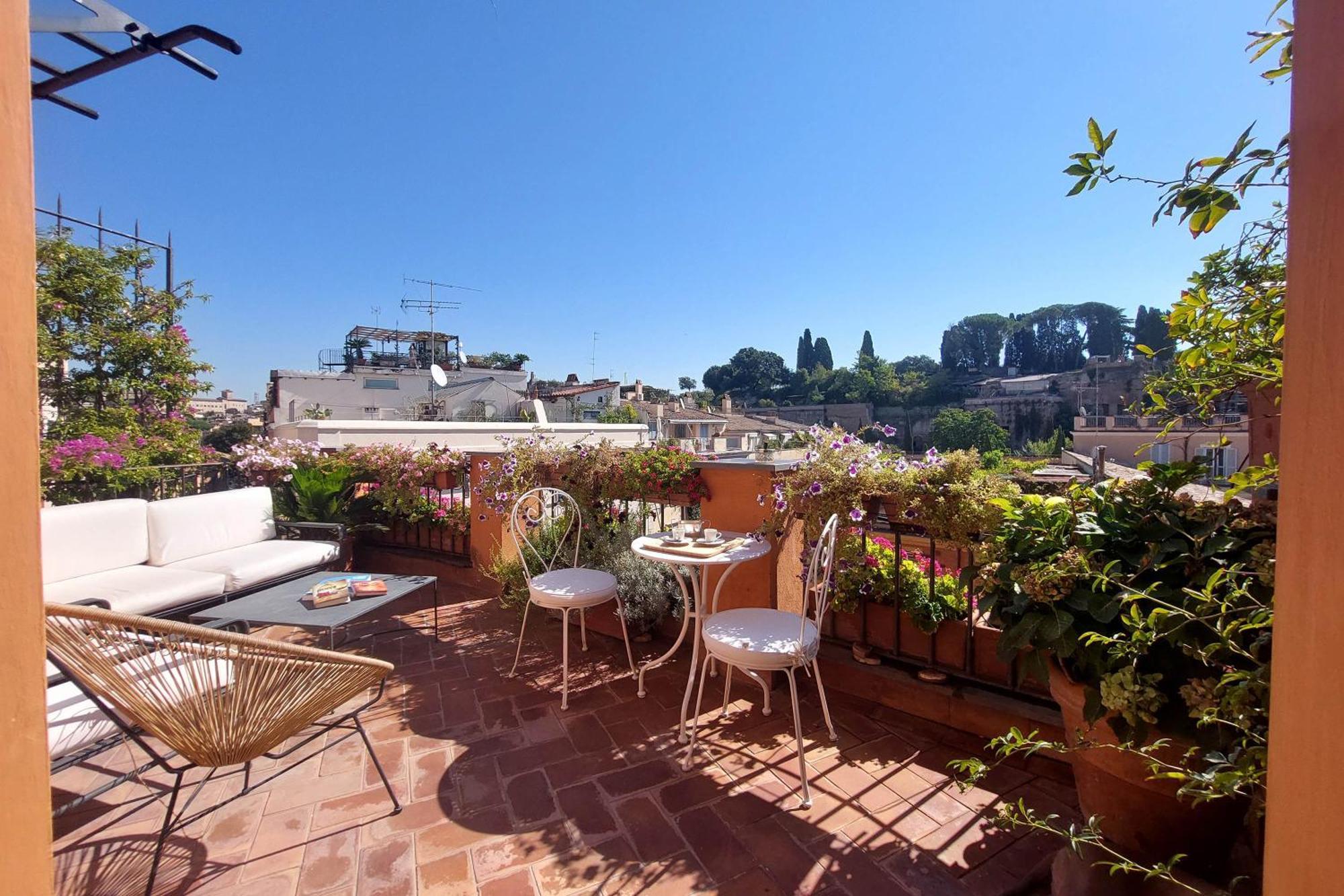 Rooftop - Foro Lux Hospedagem domiciliar Roma