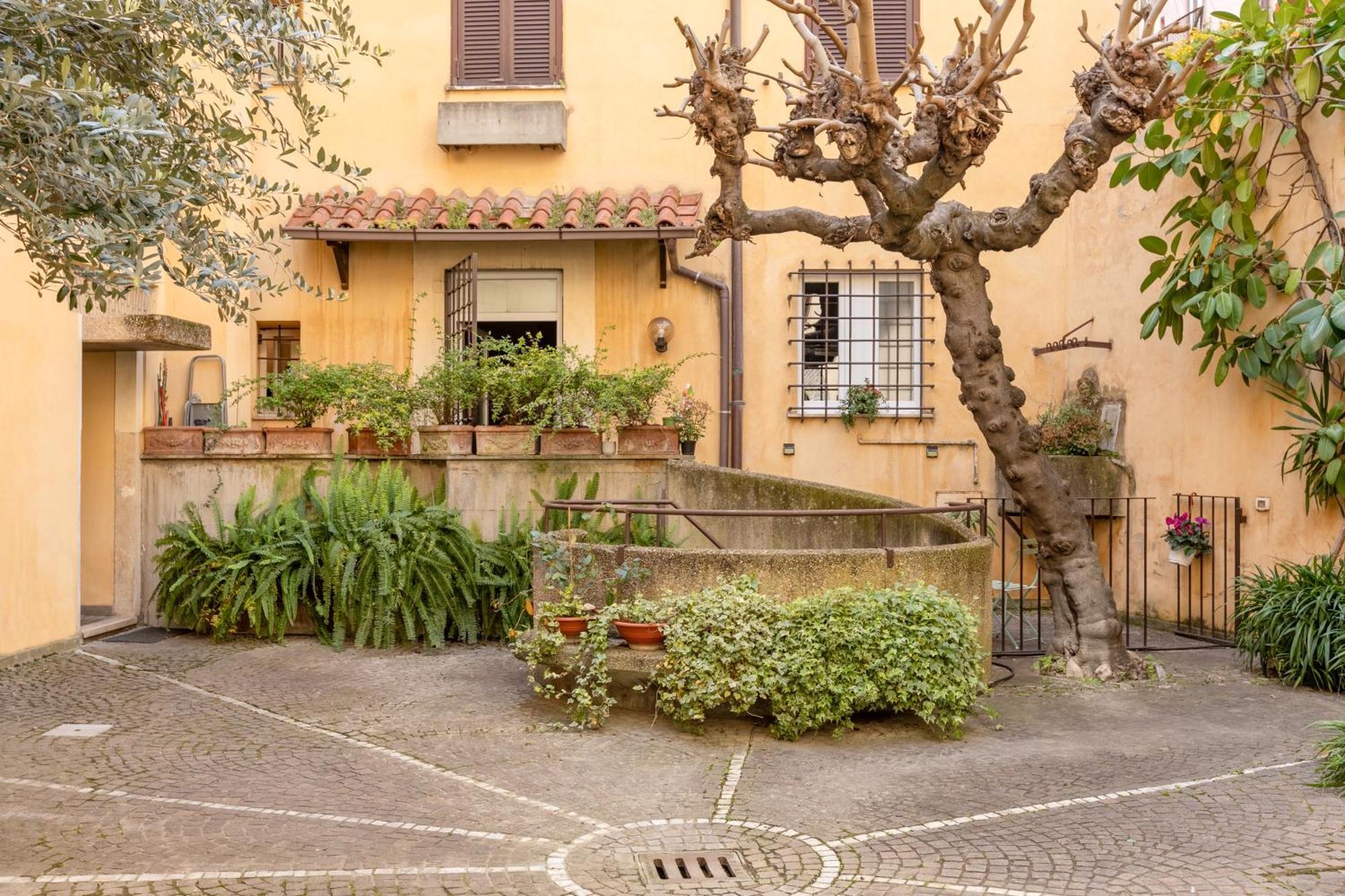 Appartamento Quiet Trevi Fountain With Patio And Backyard Roma