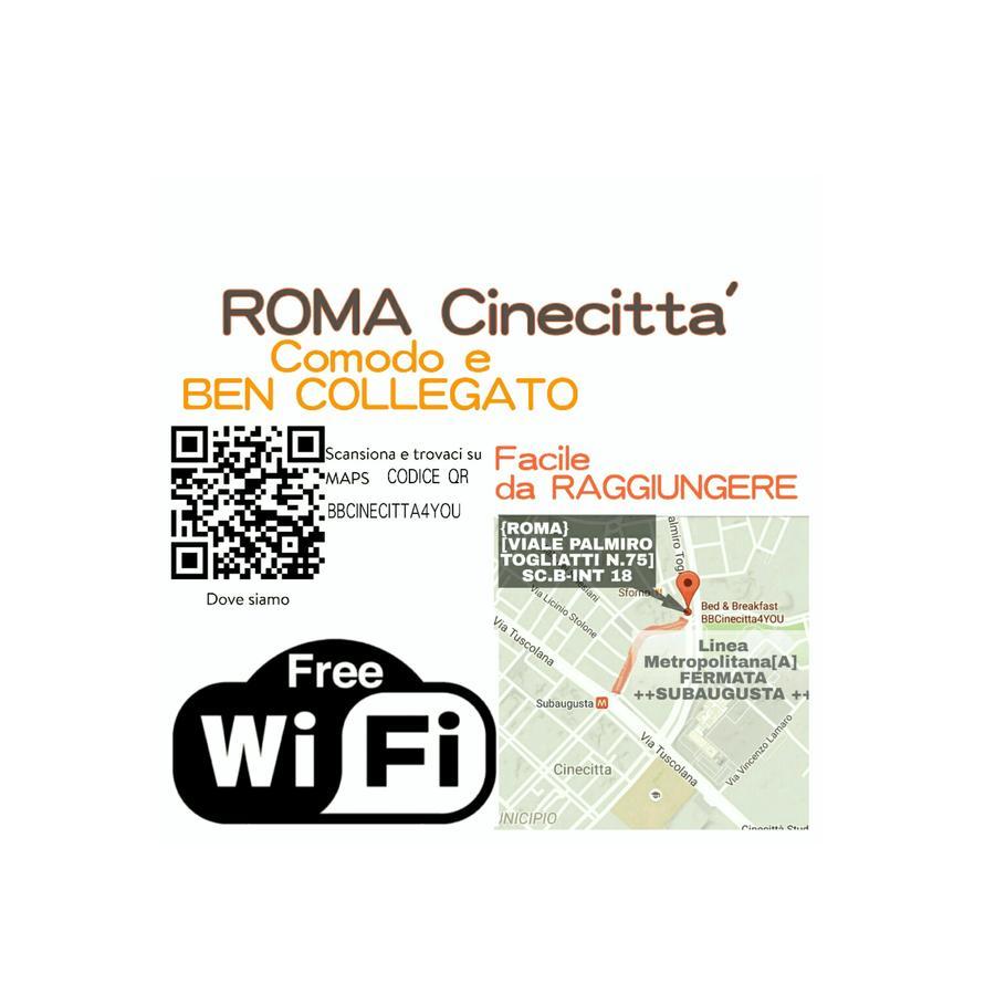 Bbcinecitta4you Bed & Breakfast Roma
