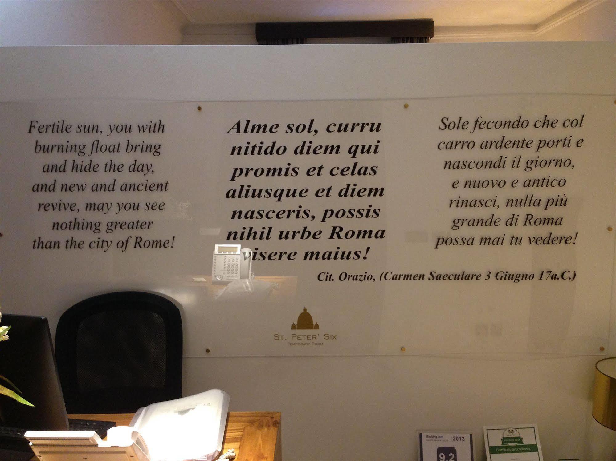 St. Peter' Six & 3* Roma