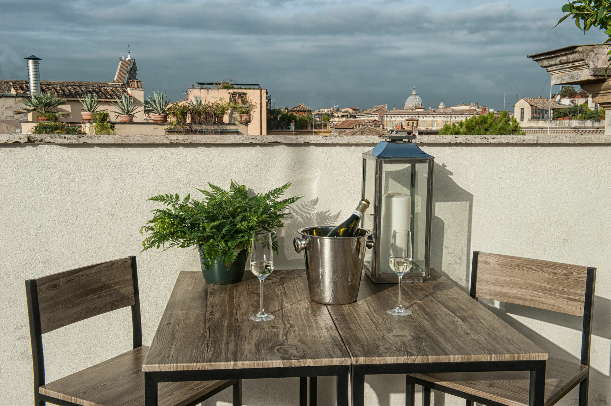 Terrace Pantheon Relais Hotell Roma