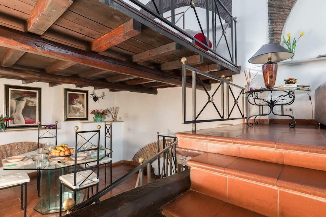 Cedro Terrace&jacuzzi - Loft In Trastevere Feriehus Roma