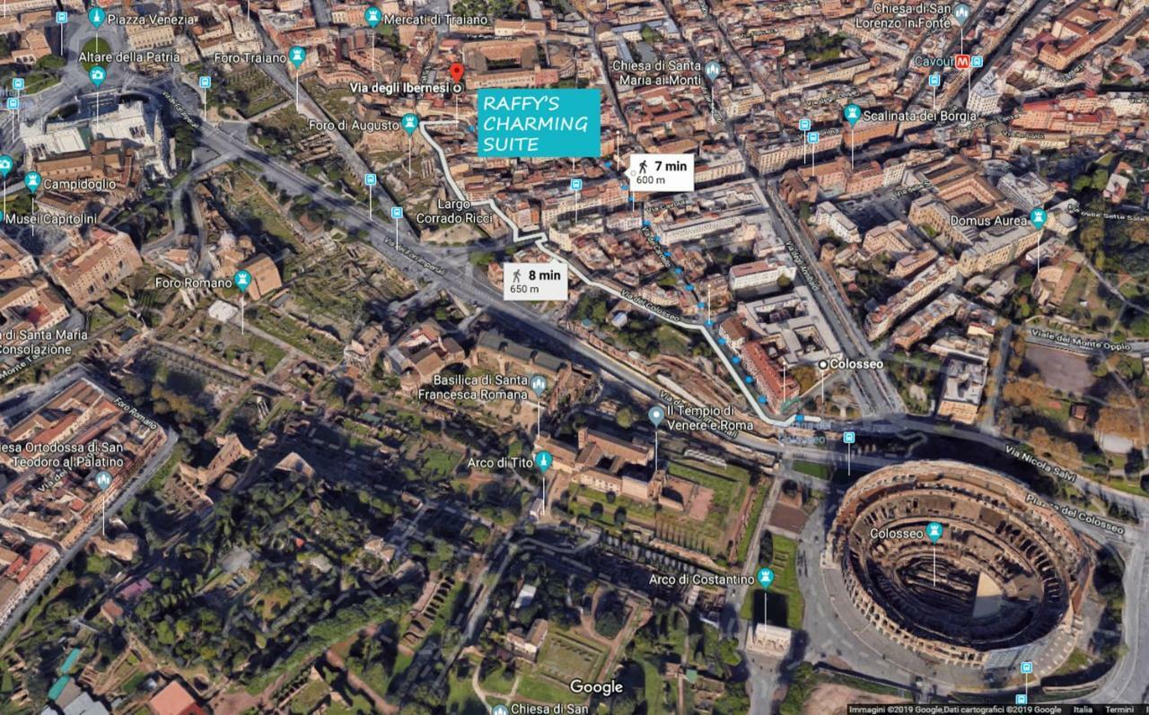 Center Fori Imperiali Raffy's Charming Apartamento