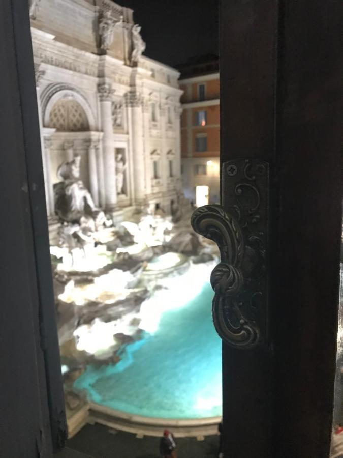 Unique View Trevi Fountain